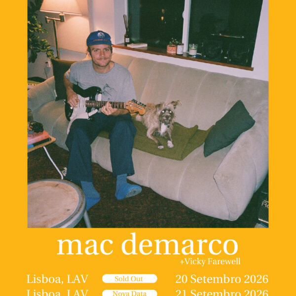 MAC DEMARCO | Concerto no LAV esgotado, anuncia segunda data dia 21 de Setembro