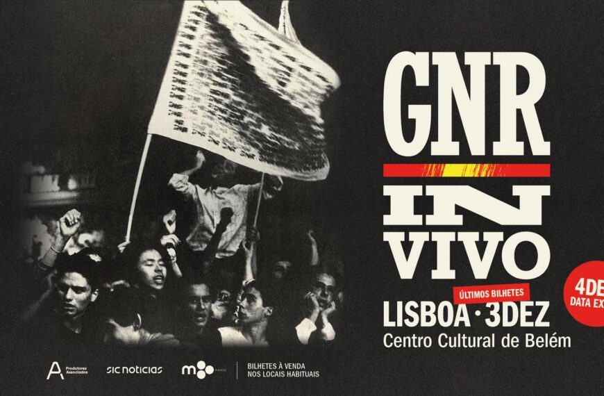 GNR: Concertos “In Vivo” com data extra em Lisboa a 4 de dezembro