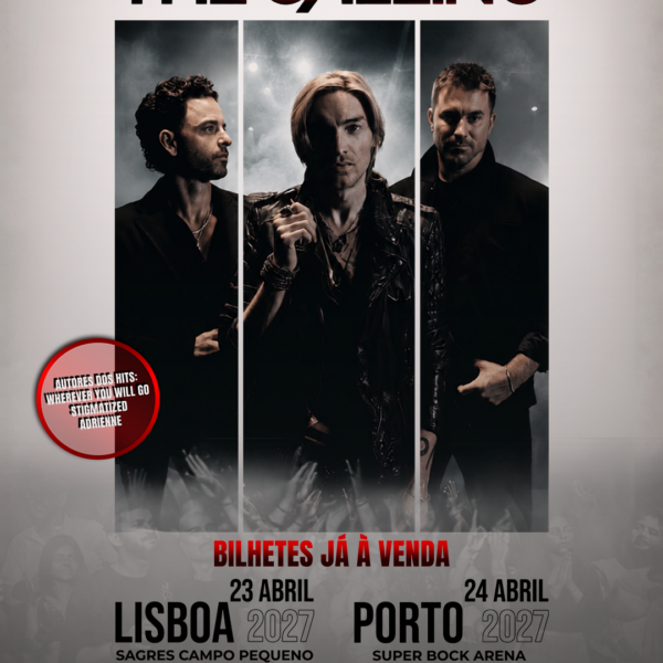 THE CALLING ESTÃO DE VOLTA A PORTUGAL!
